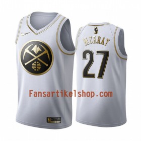 NBA Denver Nuggets Trikot Jamal Murray 27 Nike 2019-2020 Weiß Golden Edition Swingman - Herren